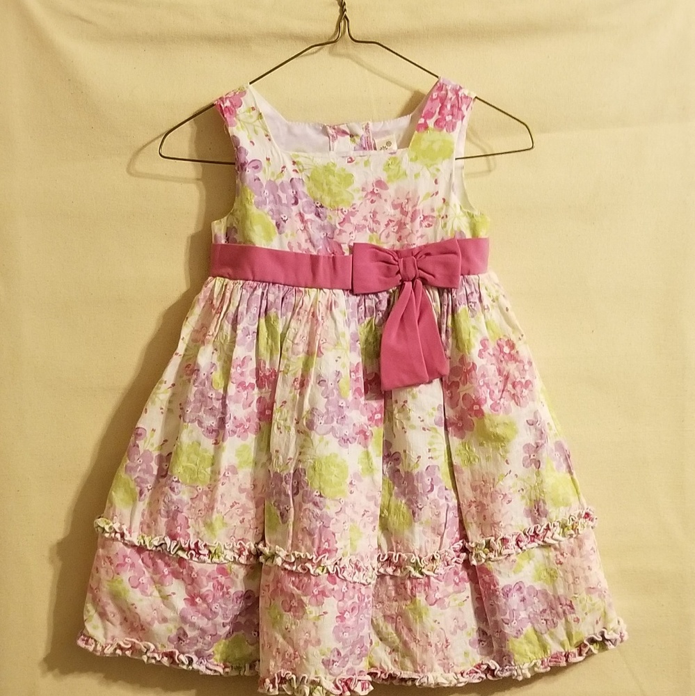 ⚪Girls 2t floral dress